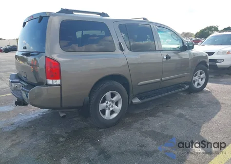 2007 Nissan Armada Se from USA, damaged, VIN 5N1BA08A67N719183